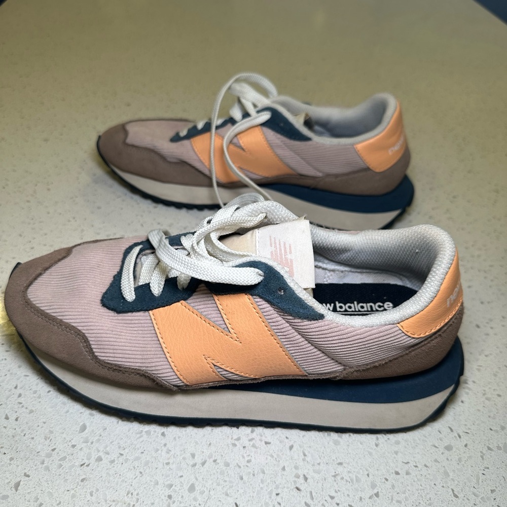 New Balance 237 Sneakers with Cream and Yellow